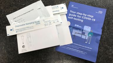 The government says regular, rapid testing is already in place for millions of people across the NHS, care homes and schools